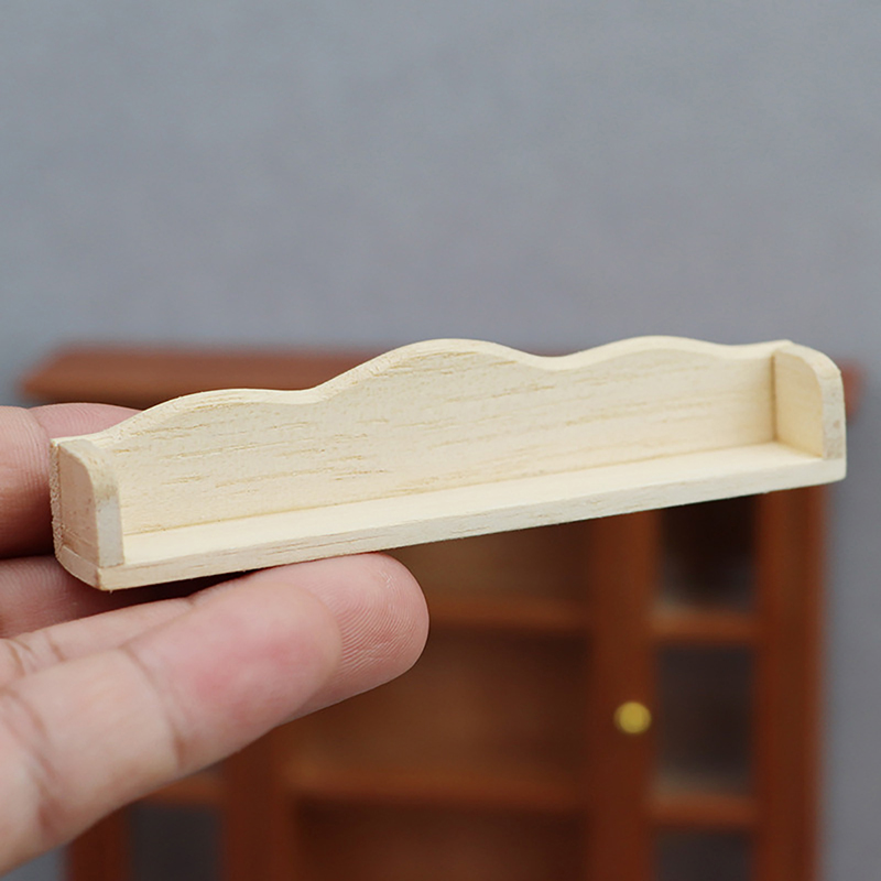 Woodworking Veneer - 1:12 Dollhouse Miniature Wall Shelf Storage