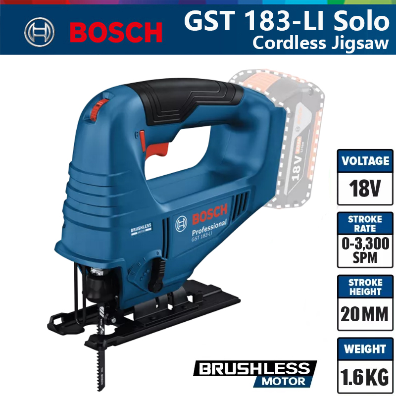 Bosch GST 183-LI Professional  - огляд і ціна Woodworking Saw