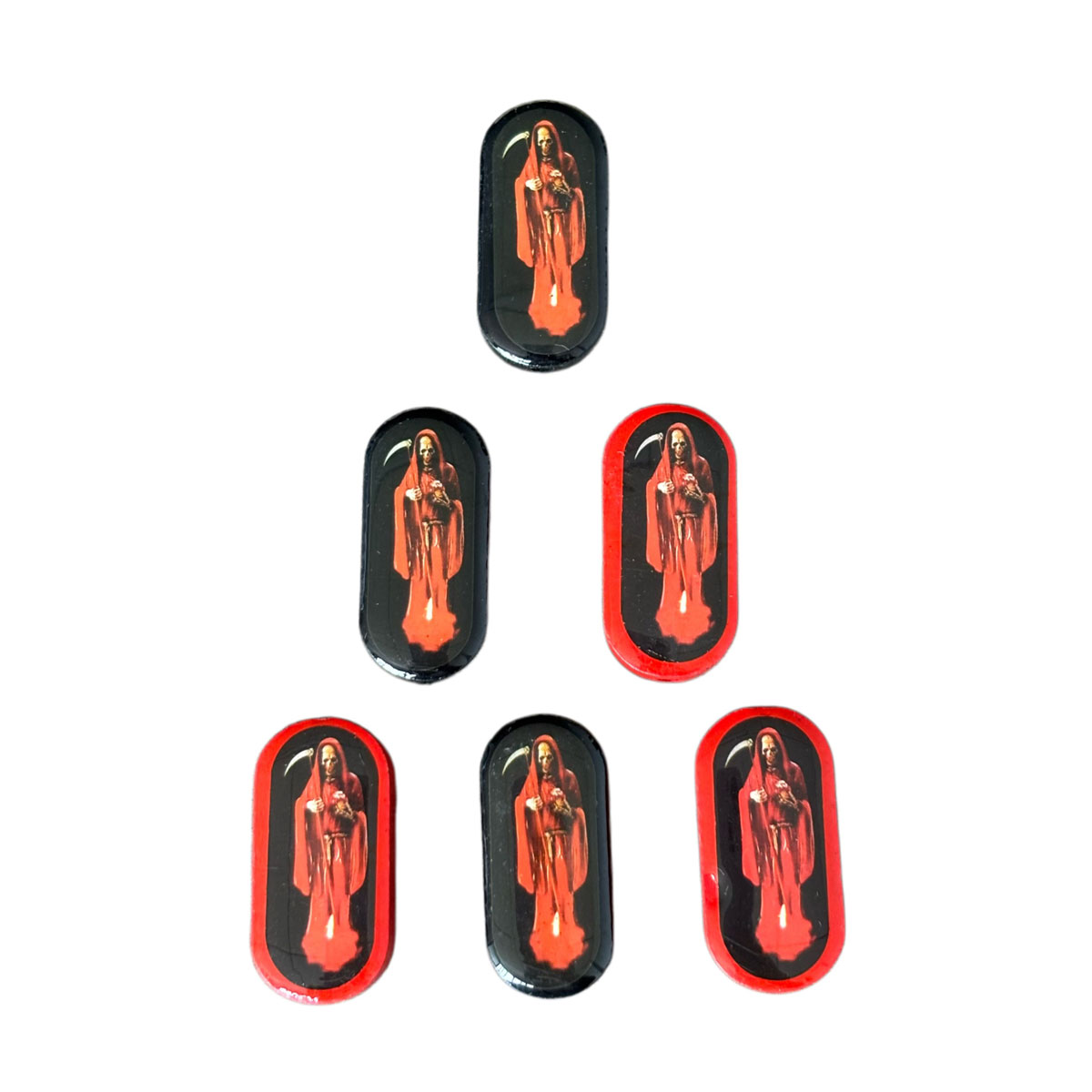 12pcs Santa Muerte Wooden Bead - огляд і ціна Woodworking Joint Types