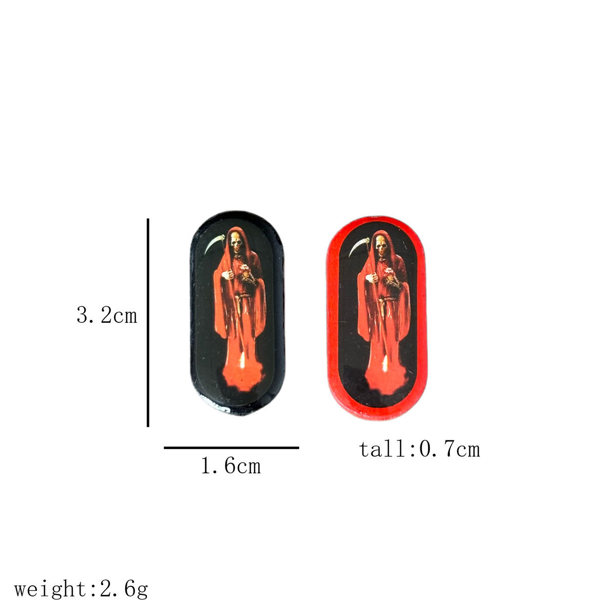 12pcs Santa Muerte Wooden Bead - огляд і ціна Woodworking Joint Types