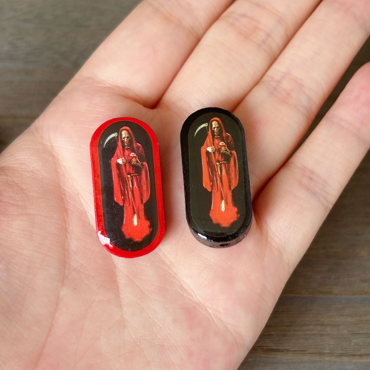 12pcs Santa Muerte Wooden Bead - огляд і ціна Woodworking Joint Types