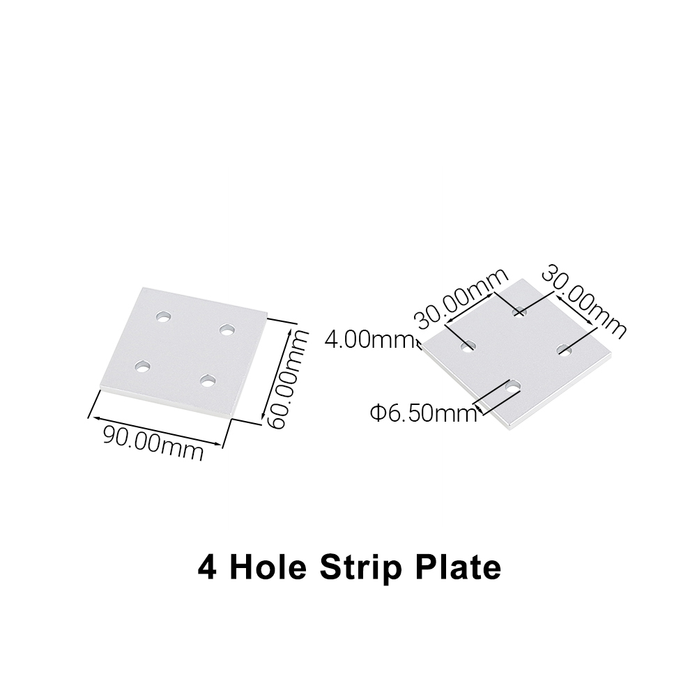 4Pcs Aluminum Profile Joining  - огляд і ціна Woodworking Joint Types
