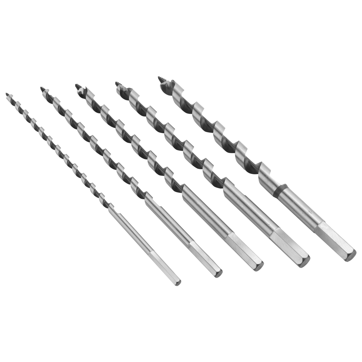 A06K 5PCS 230mm Hex Shank Extr - огляд і ціна Woodworking Drill Bits
