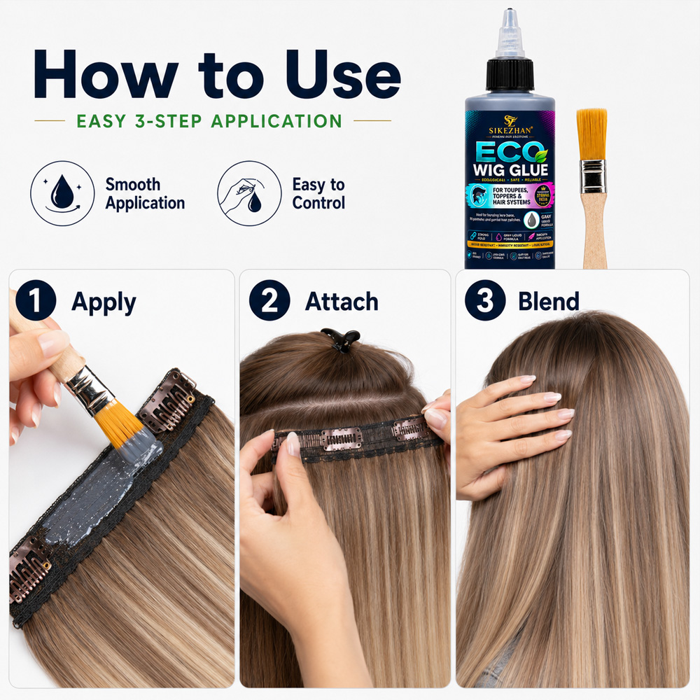 SIKEZHAN Gray Liquid Wig Glue  - огляд і ціна Woodworking Glue Applicator