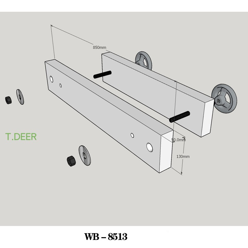 Complete Moxon Vise, T.DEER WB - огляд і ціна Woodworking Vise For Workbench