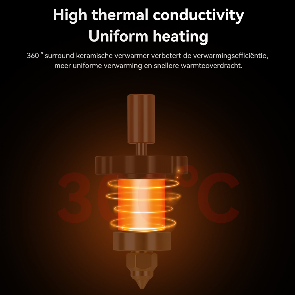 300°C Updated Hotend Kit For C - огляд і ціна Creality Printer K1