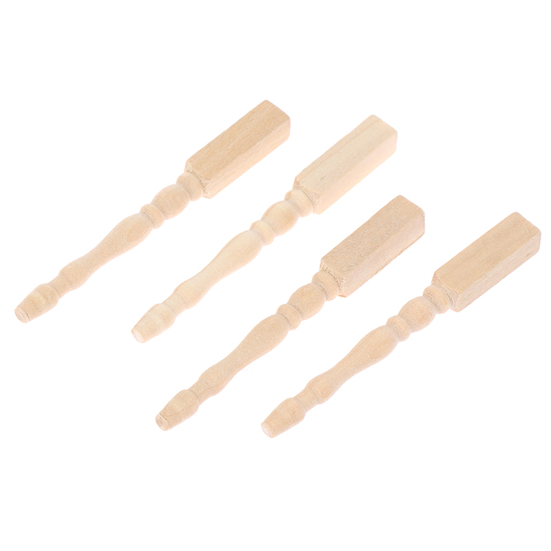 ●4pcs/set 1:12 Dollhouse Minia - огляд і ціна Woodworking Veneer
