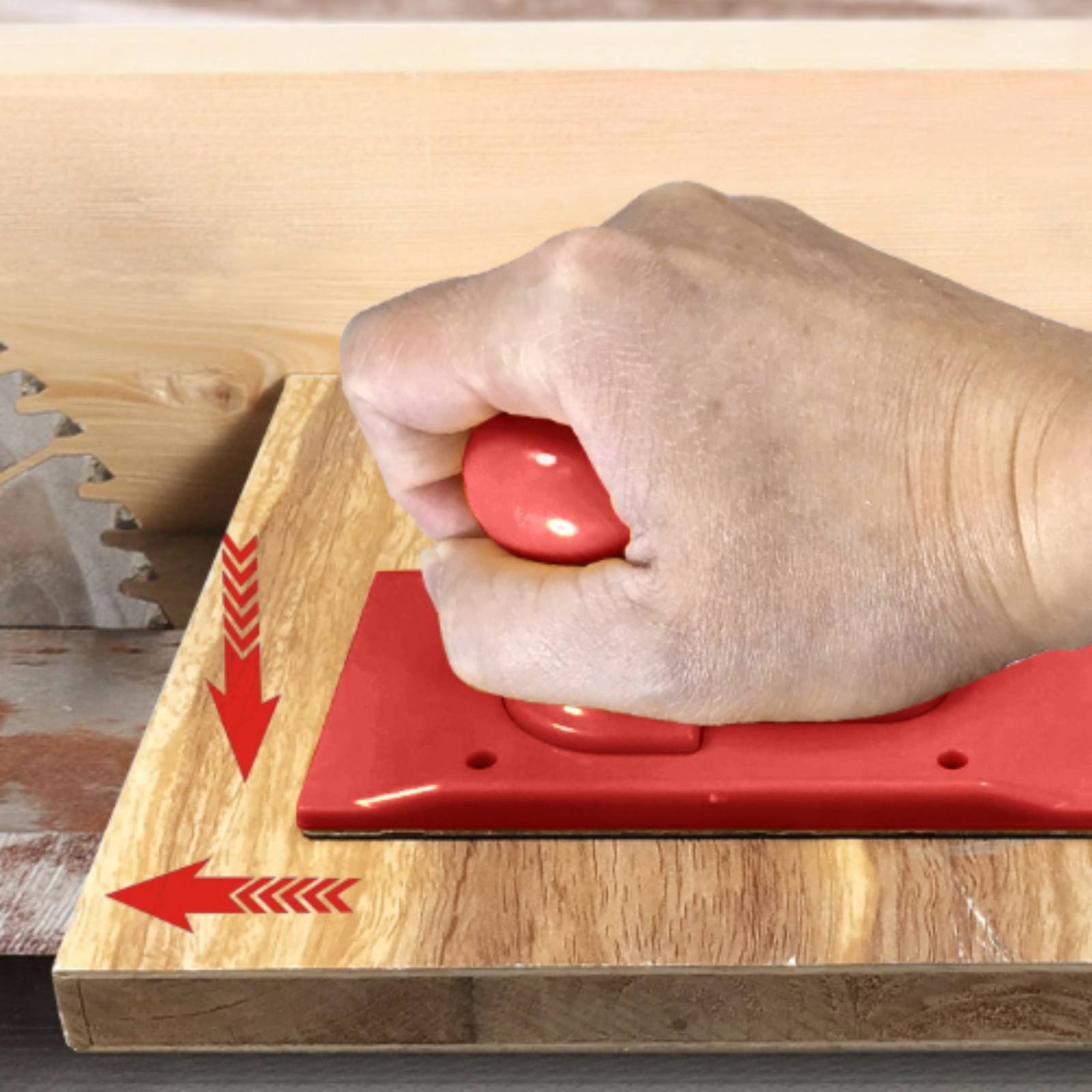 2 Pieces Woodworking Push Bloc - огляд і ціна Woodworking Saw