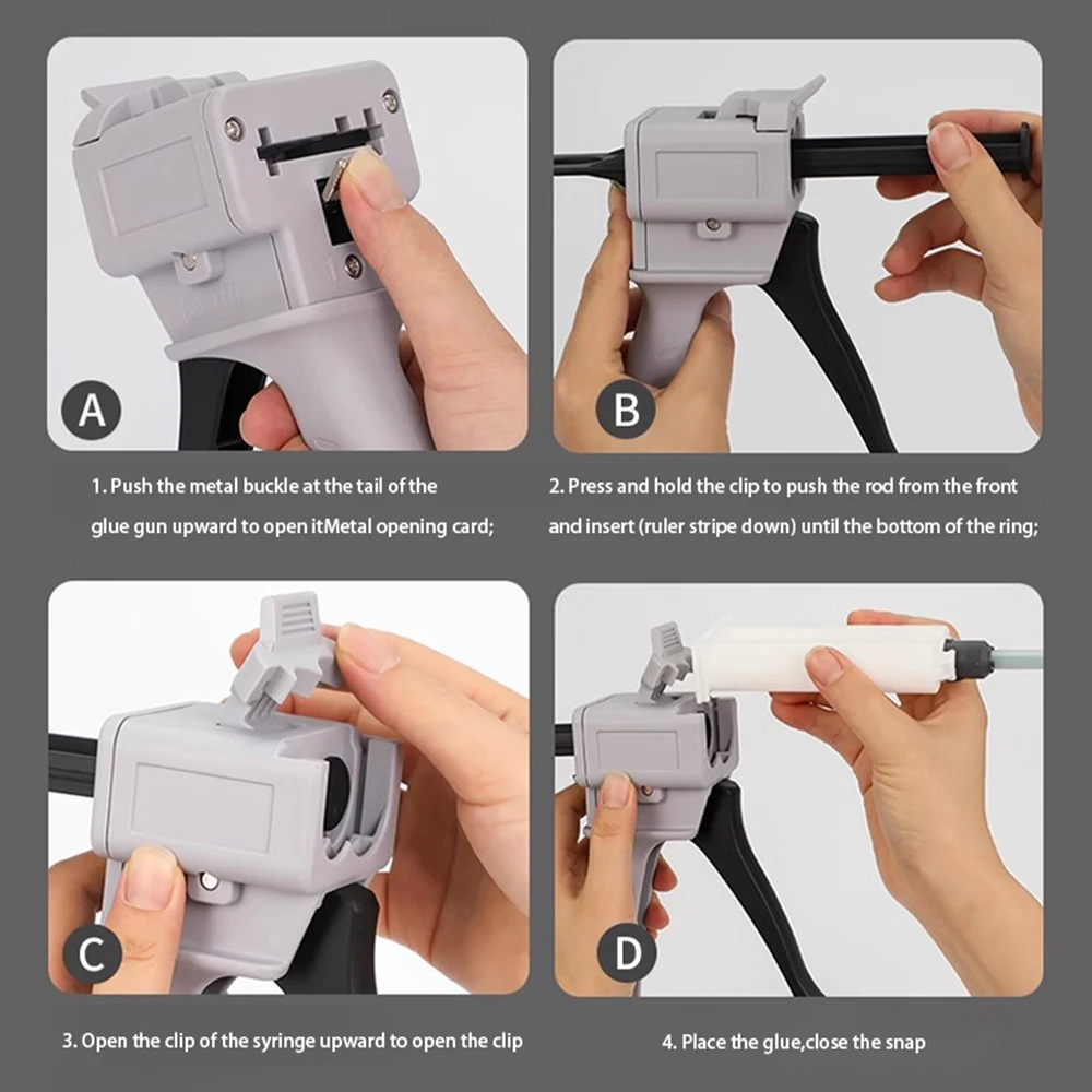 Manual1:1 2:1 10:1 glue gun Di - огляд і ціна Woodworking Glue Applicator