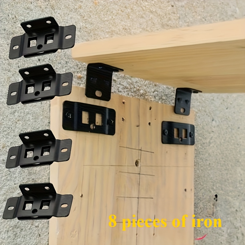 4 Sets 2-in-1 Metal Fixing Cli - огляд і ціна Woodworking Joint Types